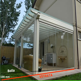 closing off porches on sloping ground